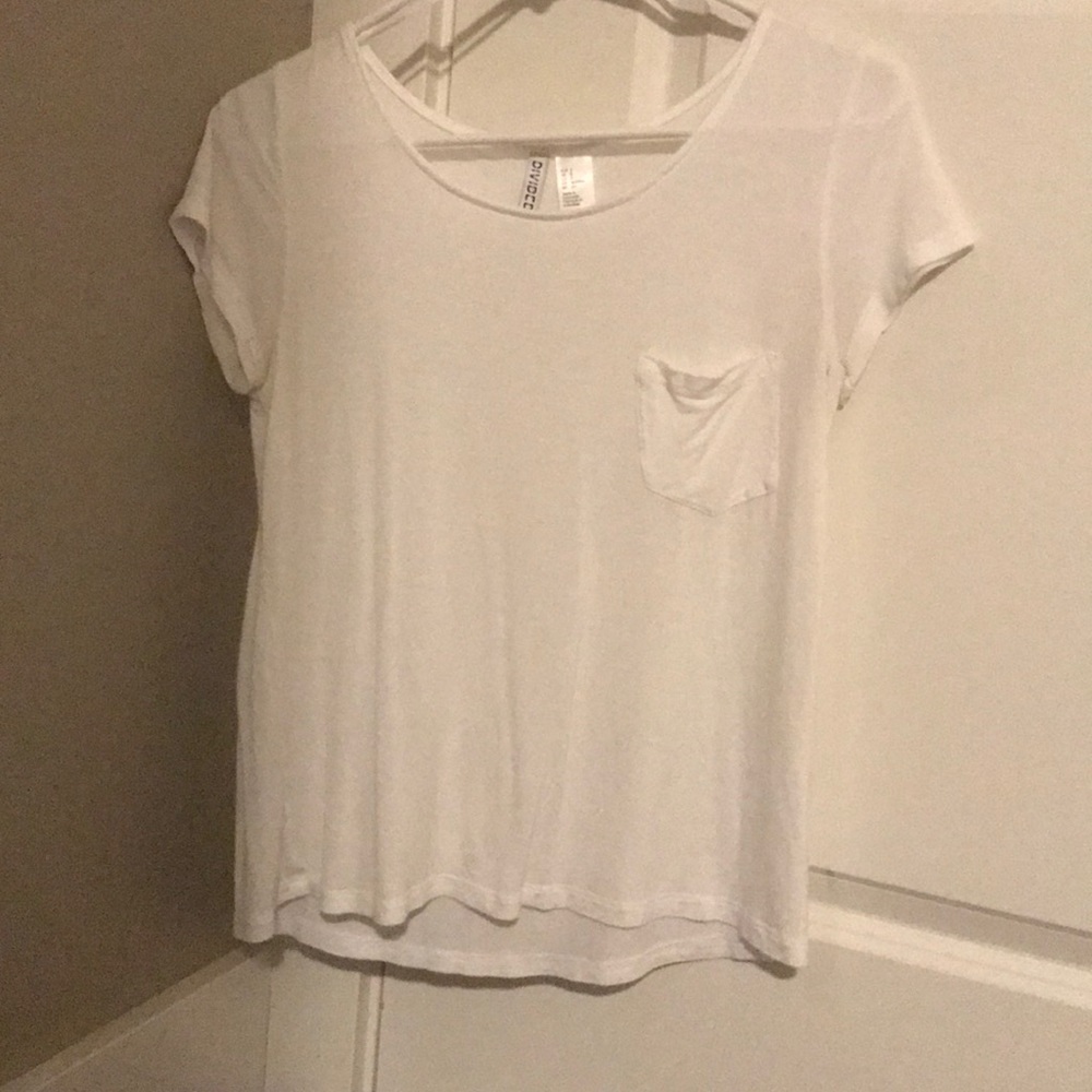Basic white tee from H&M